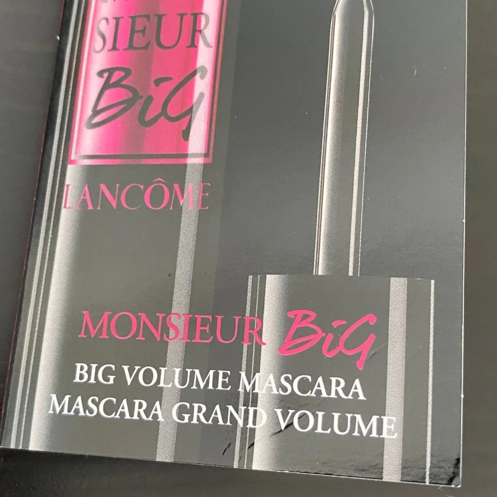 Lancome Monsieur Big mini mascara in Black